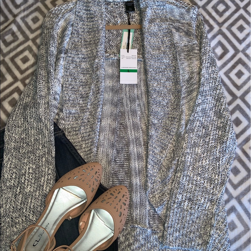 💙 Emily Rose Macy Open Cardigan NWT 💙